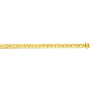 14K Gold 4.9mm Classic Miami Cuban
