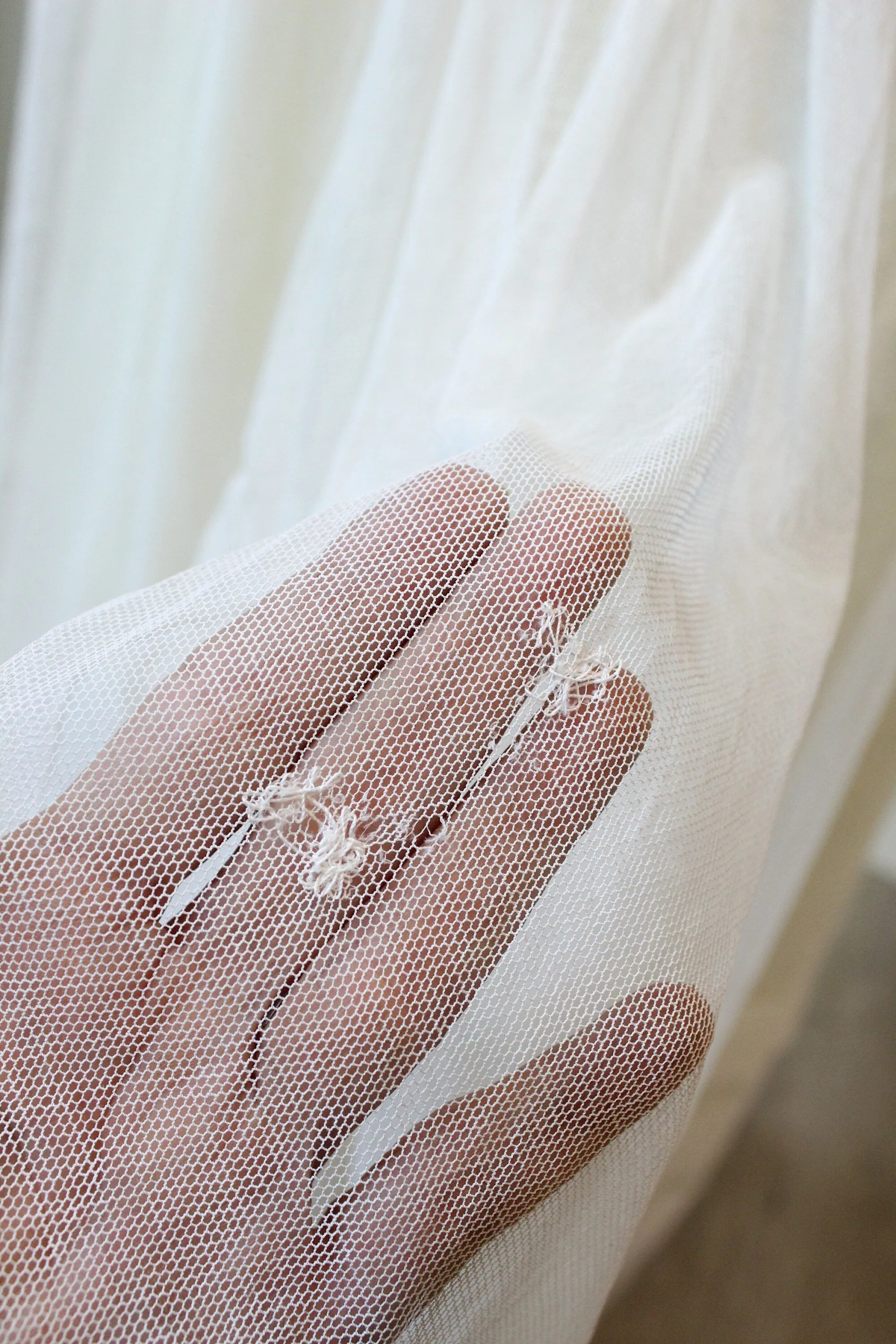 1905 ANTIQUE SILK MESH edwardian wedding dress xs | new spring