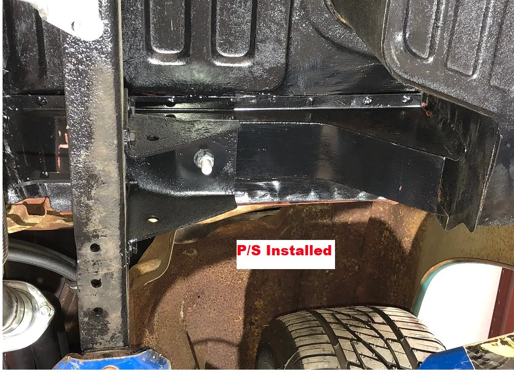1957-1960 Ford F100 Front Cab Floor Supports (Cab Mount)