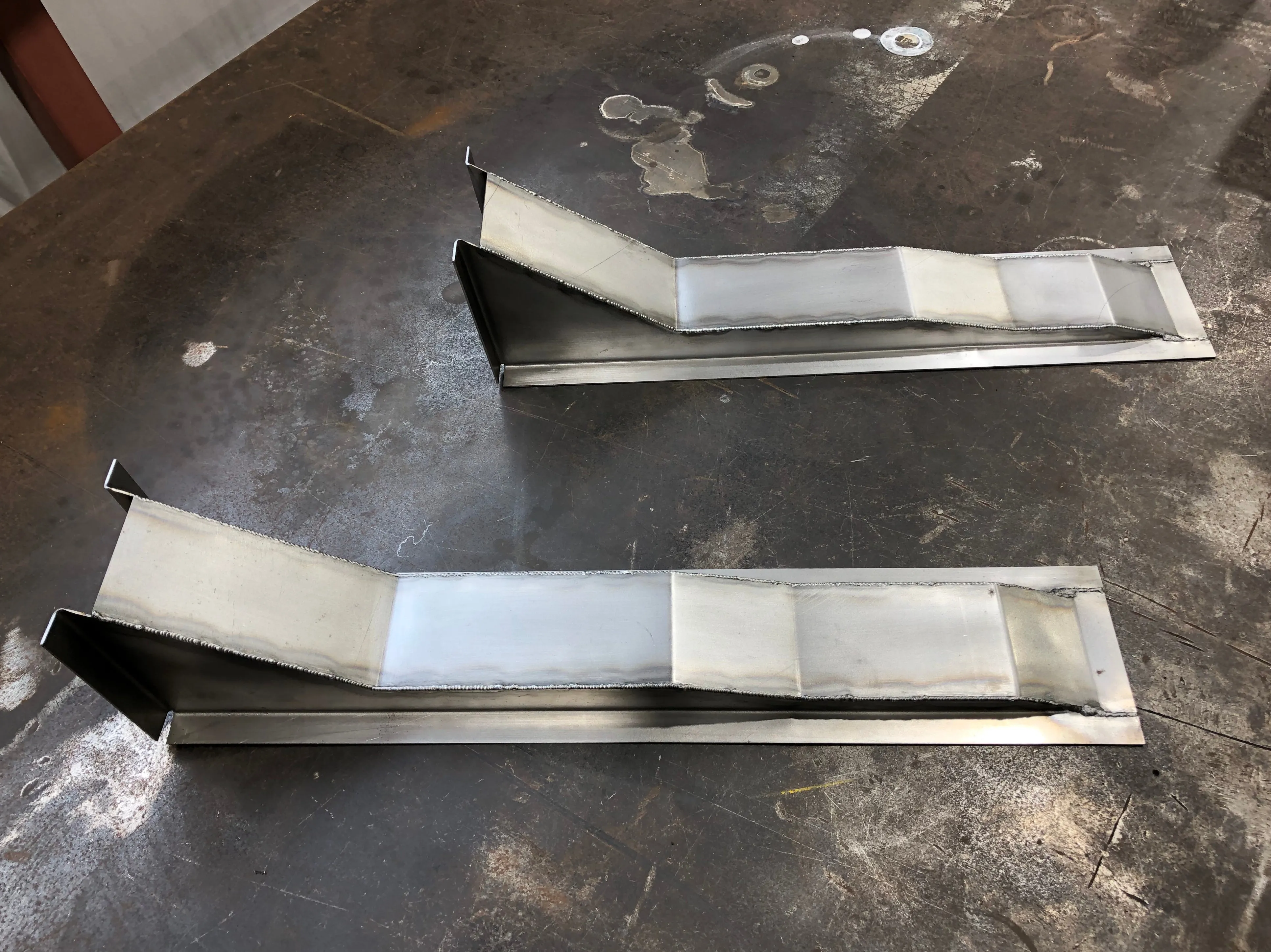 1957-1960 Ford F100 Front Cab Floor Supports (Cab Mount)