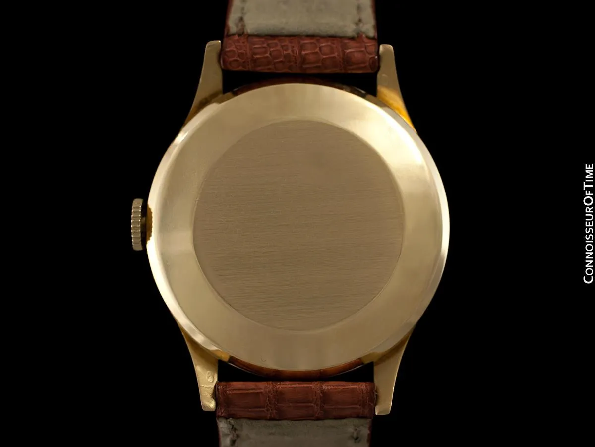 1960 IWC Vintage Mens Full Size Watch, Cal. 853 Automatic - 18K Gold