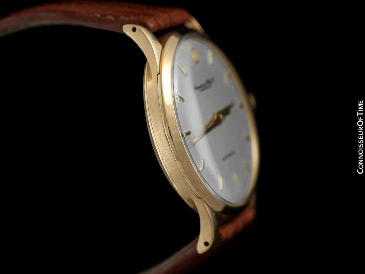1960 IWC Vintage Mens Full Size Watch, Cal. 853 Automatic - 18K Gold