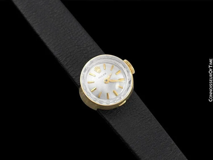 1960's Rolex Vintage Ladies Watch, 18K Gold - The Chameleon