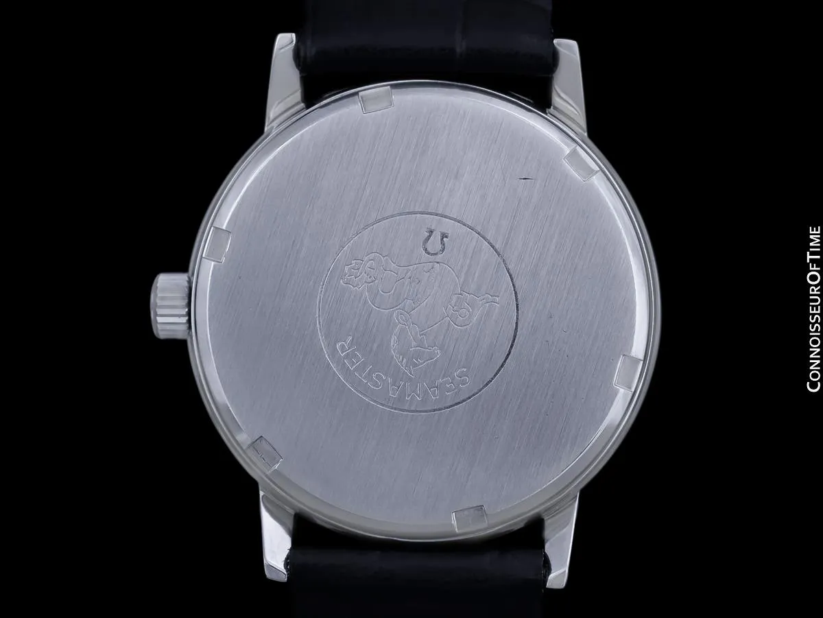 1966 Omega Seamaster 600 Vintage Mens Handwound Watch - Stainless Steel