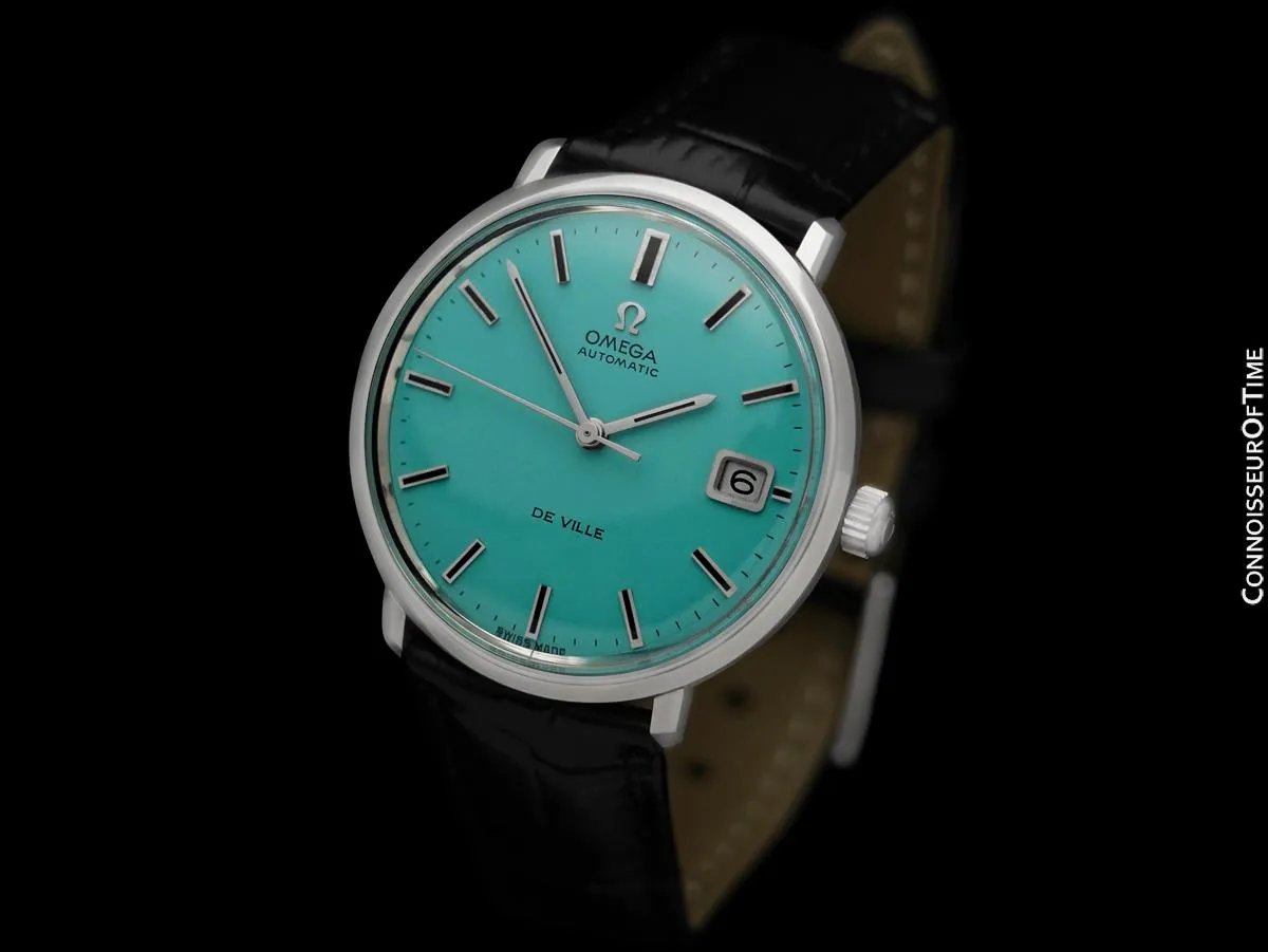 1969 Omega De Ville Vintage Mens Cal. 565 Automatic Watch - Stainless Steel