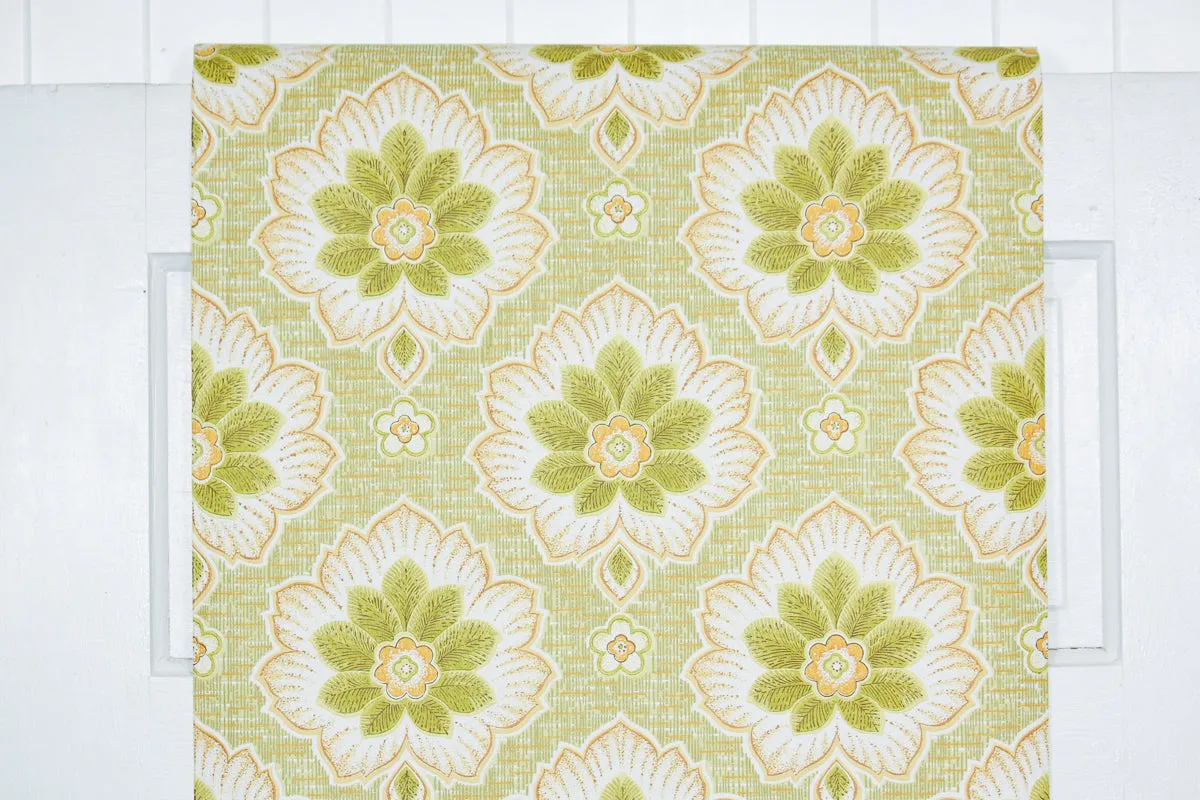 1970s Geometric Vintage Wallpaper