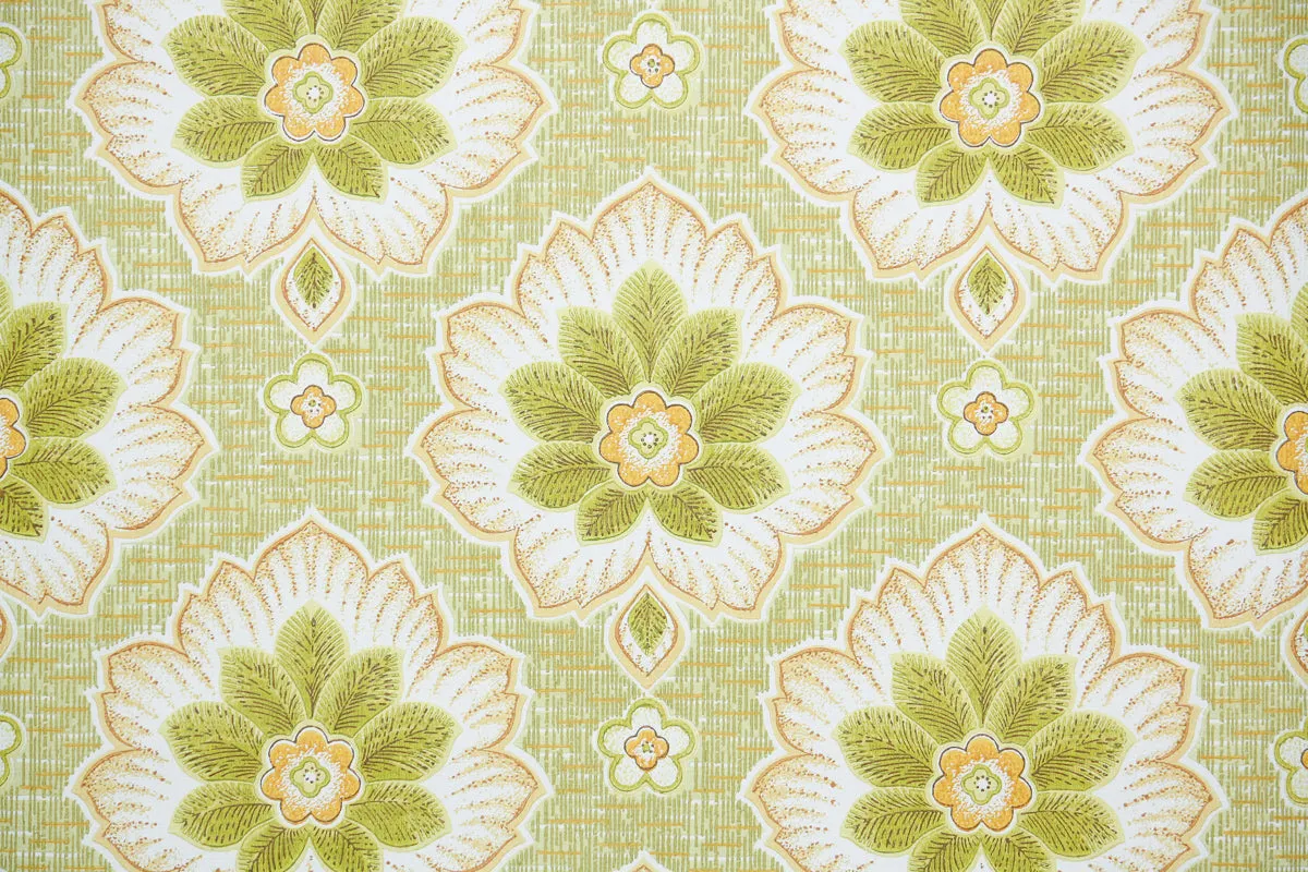 1970s Geometric Vintage Wallpaper