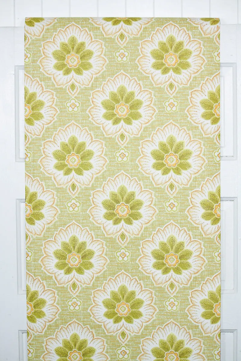 1970s Geometric Vintage Wallpaper