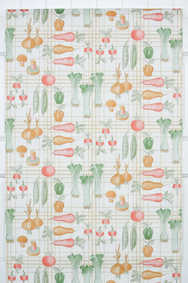 1970s Kitchen Vintage Wallpaper