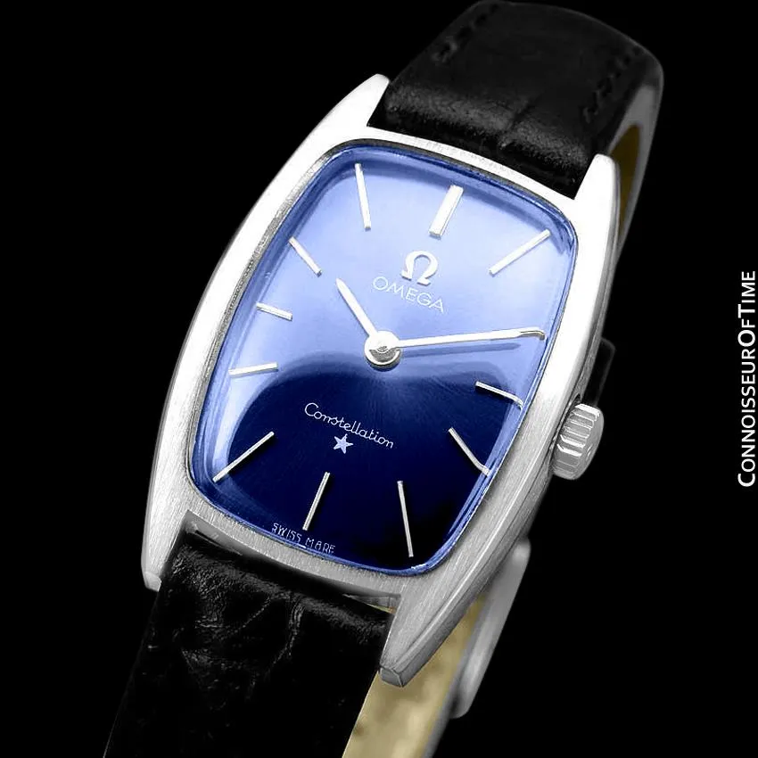 1973 Omega Constellation Chronometer Vintage Ladies Watch - Stainless Steel
