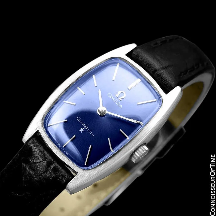 1973 Omega Constellation Chronometer Vintage Ladies Watch - Stainless Steel