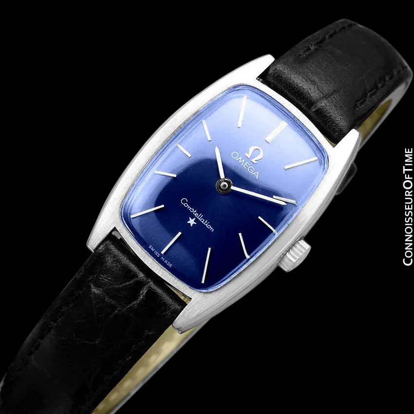 1973 Omega Constellation Chronometer Vintage Ladies Watch - Stainless Steel