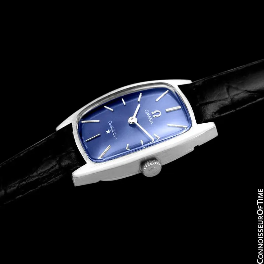1973 Omega Constellation Chronometer Vintage Ladies Watch - Stainless Steel
