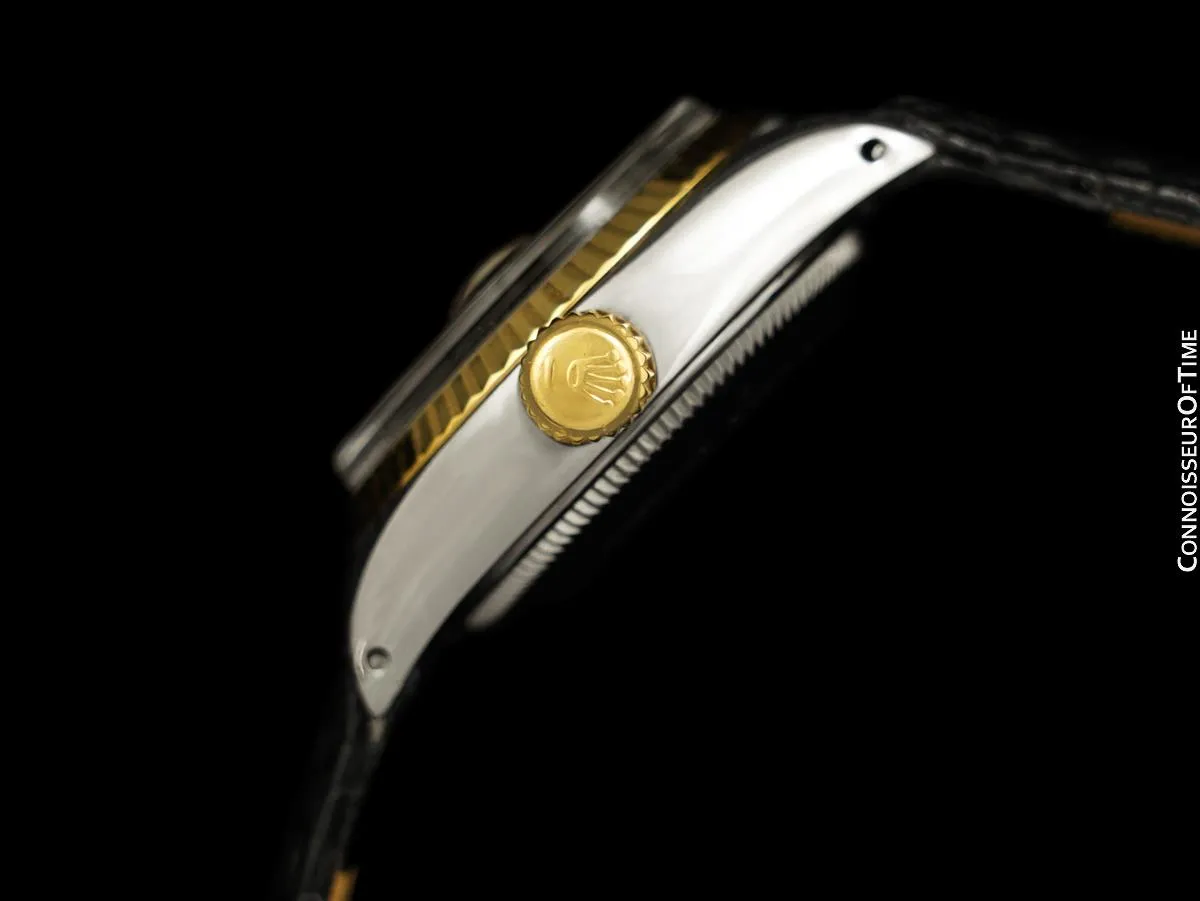 1978 Rolex Date (Datejust) Ladies Two-Tone Vintage Watch - Stainless Steel & 18K Gold