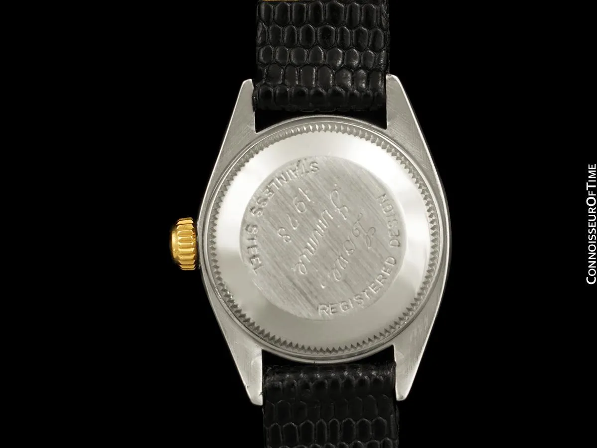 1978 Rolex Date (Datejust) Ladies Two-Tone Vintage Watch - Stainless Steel & 18K Gold