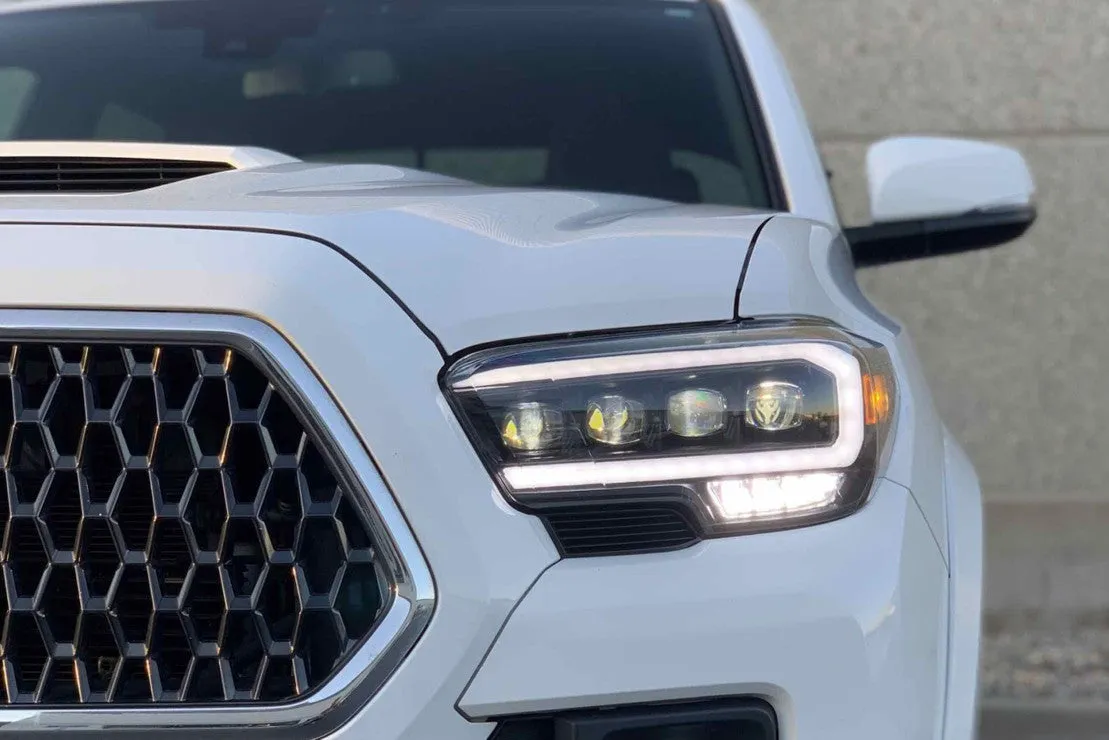 2016-2023 Toyota Tacoma ALPHAREX NOVA Headlights Colormatched