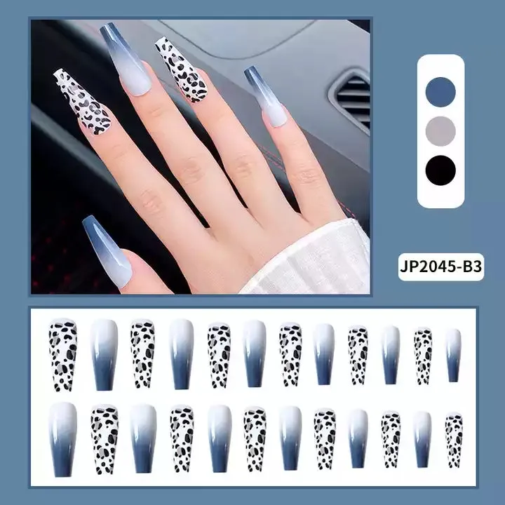 2023 Luxury Shiny Pink High Quality Bulk False Nails
