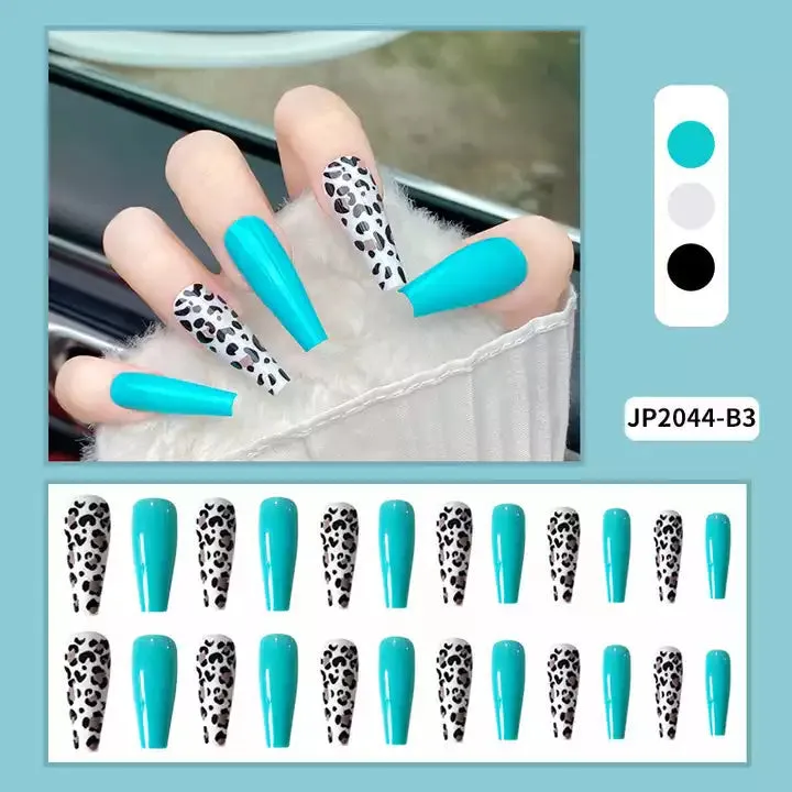 2023 Luxury Shiny Pink High Quality Bulk False Nails
