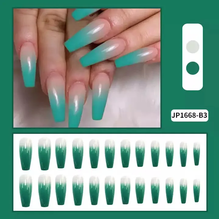 2023 Luxury Shiny Pink High Quality Bulk False Nails