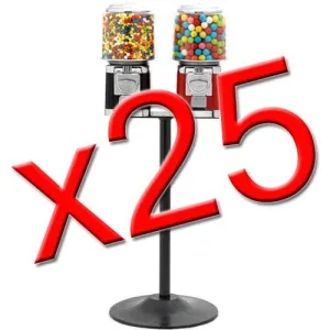 25 Double Classic  Gumball Machines