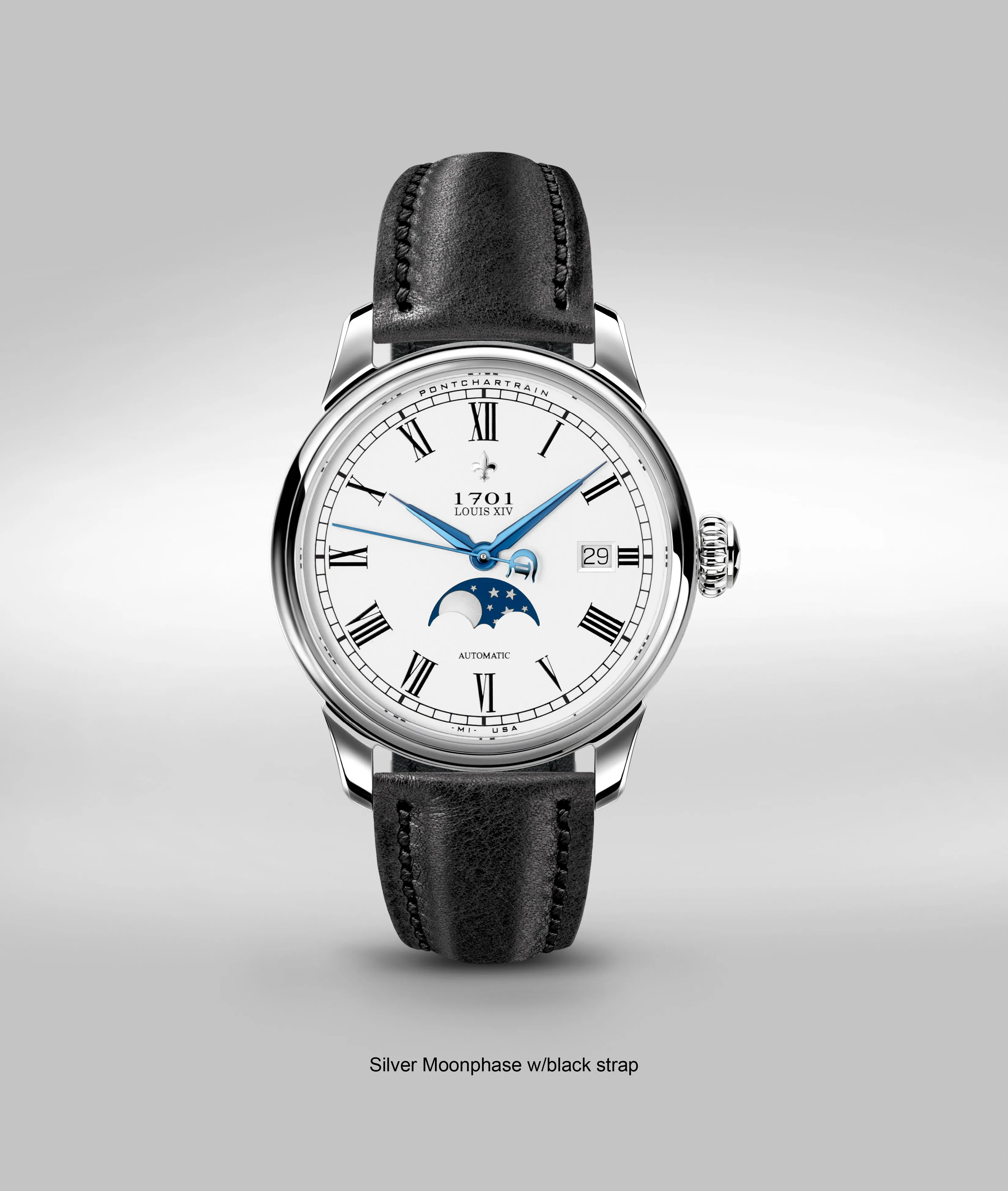 39mm Pontchartrain Louis XIV Moonphase Exhibition