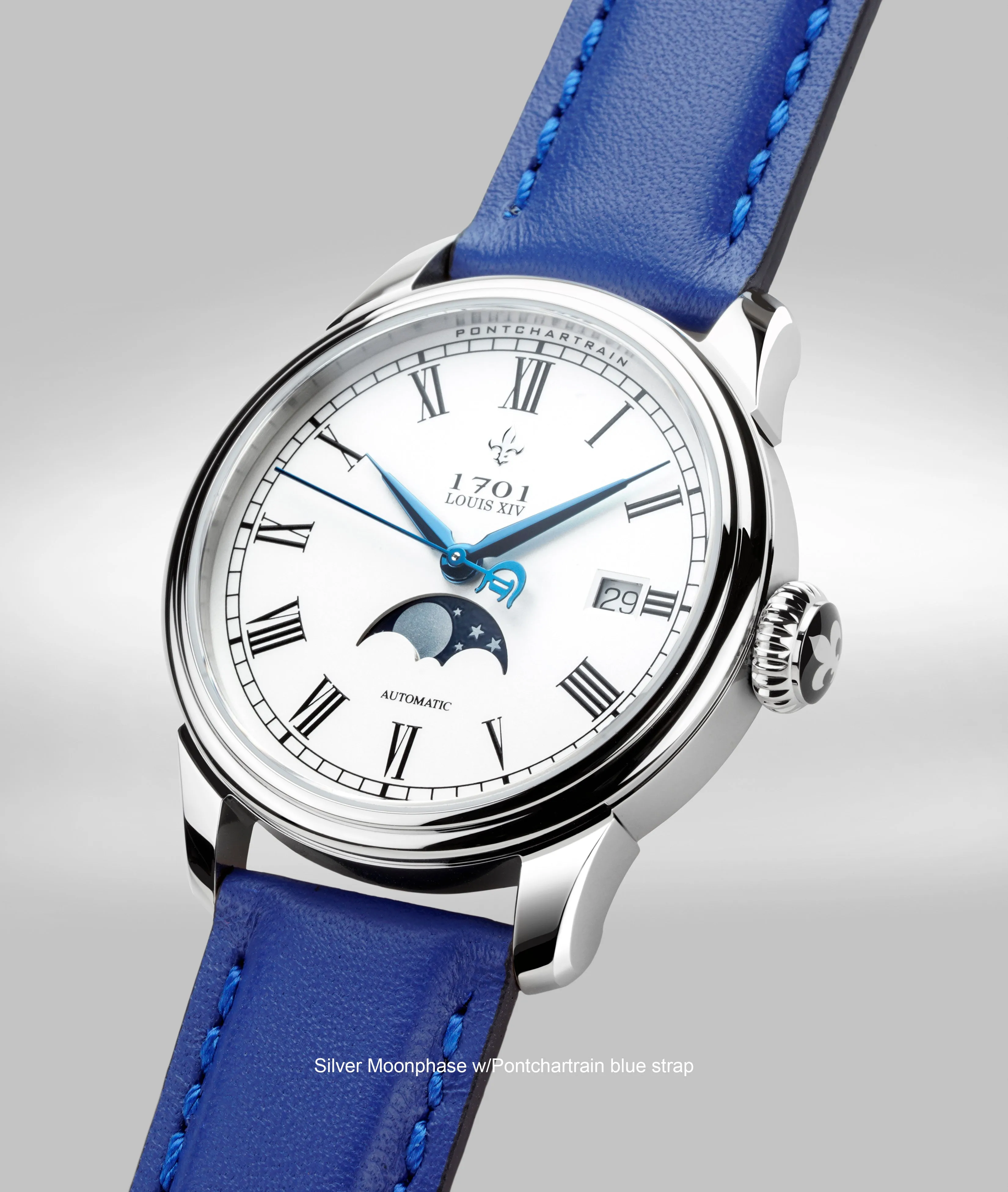 39mm Pontchartrain Louis XIV Moonphase Exhibition
