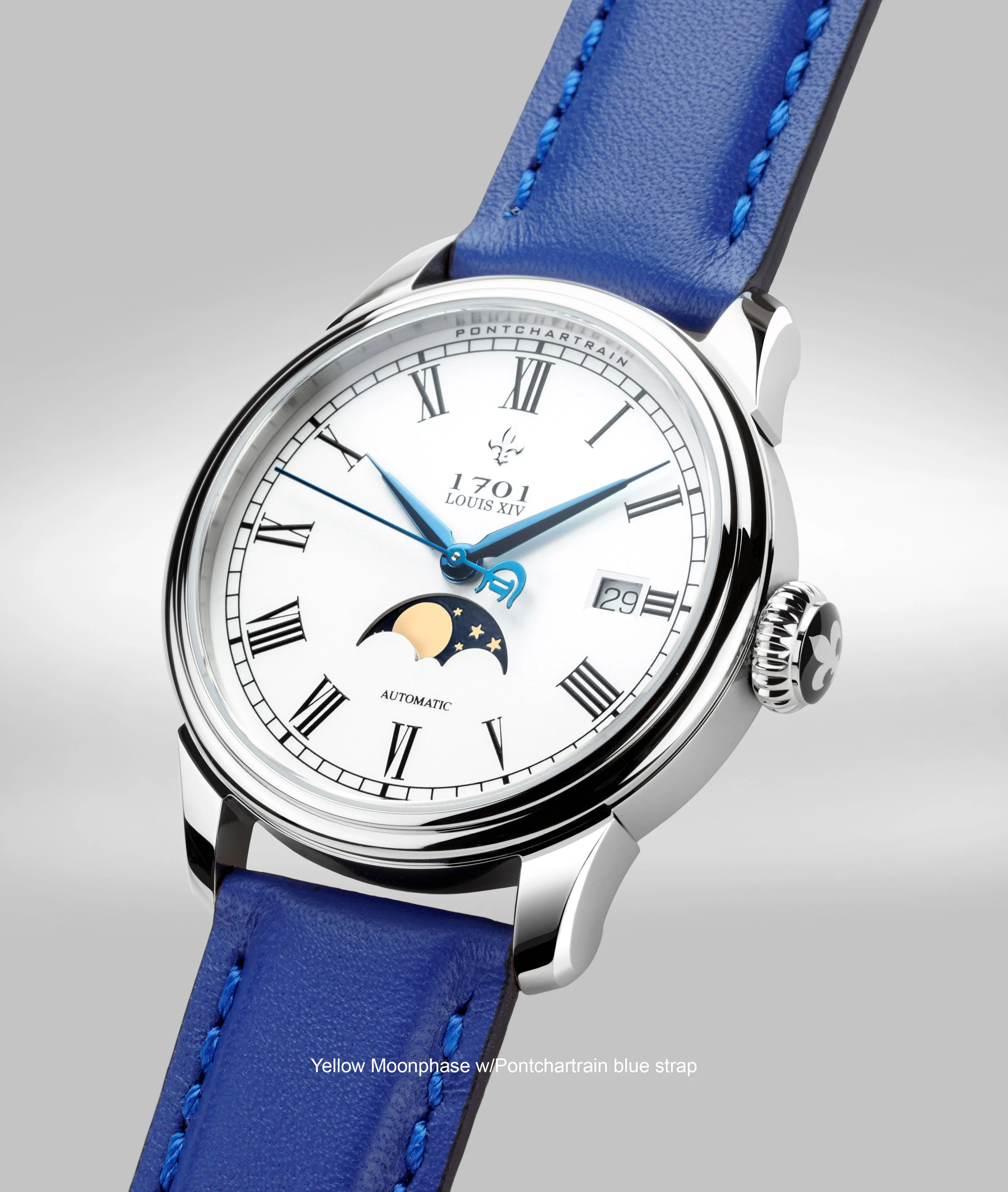 39mm Pontchartrain Louis XIV Moonphase Exhibition