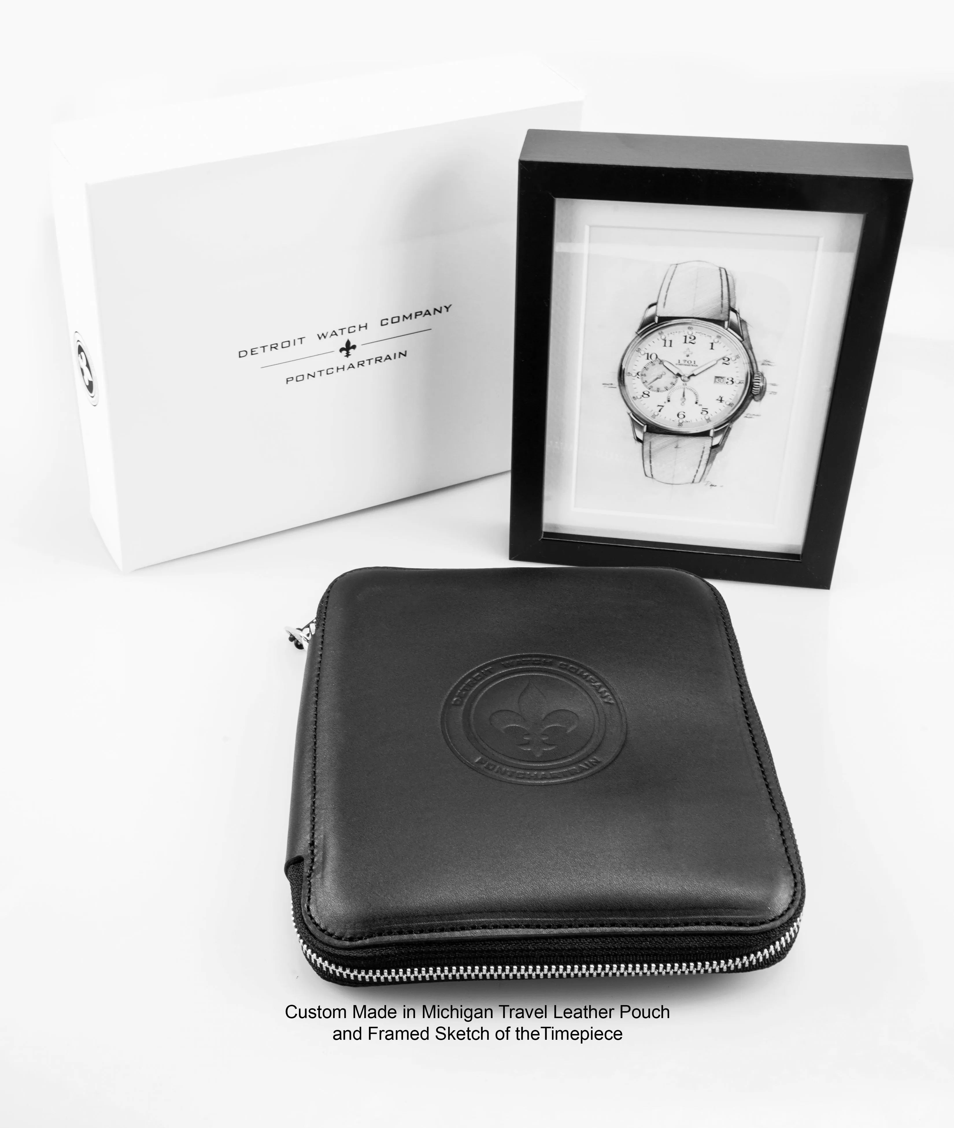 39mm Pontchartrain Louis XIV Moonphase Exhibition