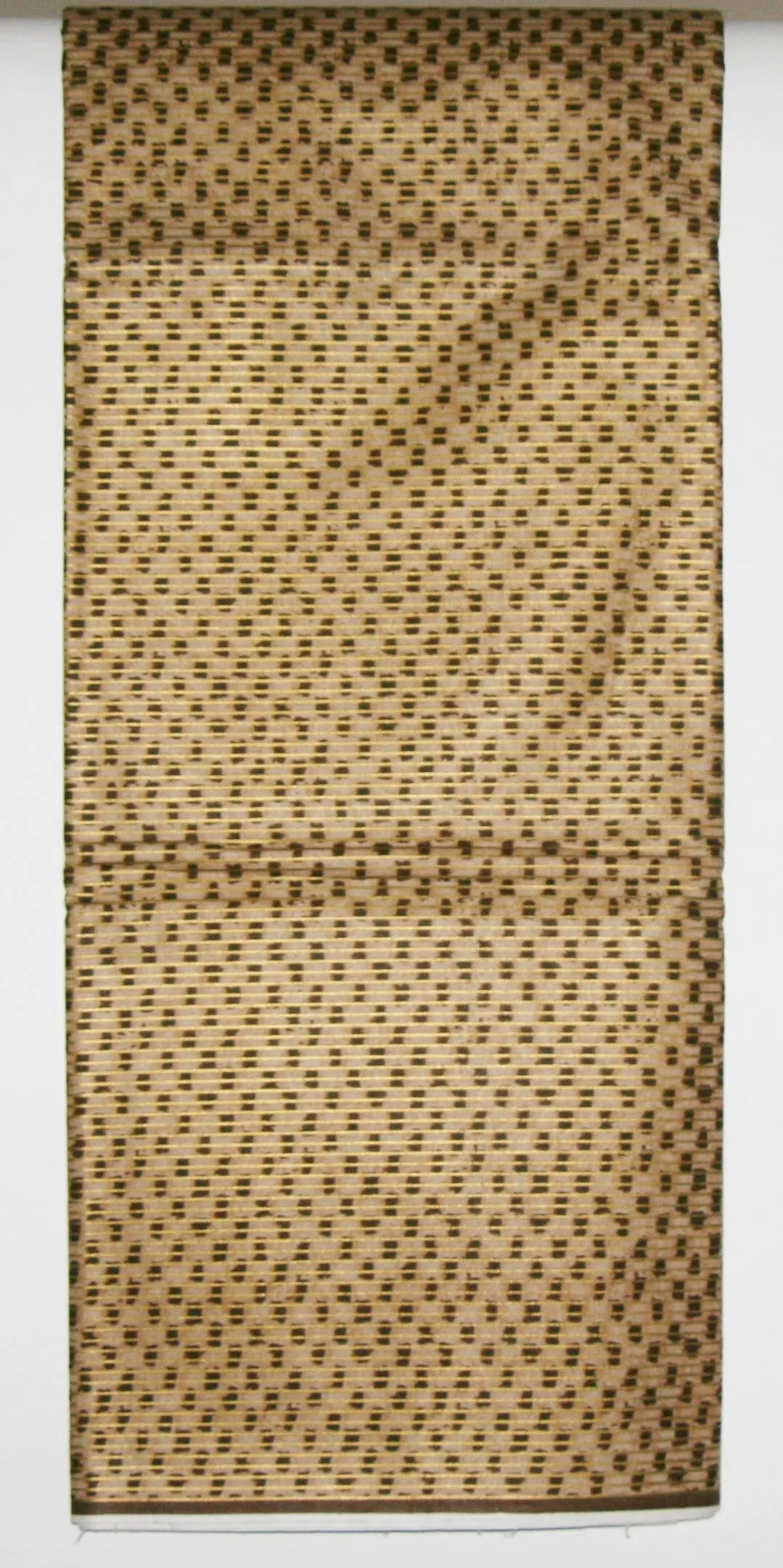 African Fabric 6 Yards Classic Couleurs de Woodin Geometric Gold Brown
