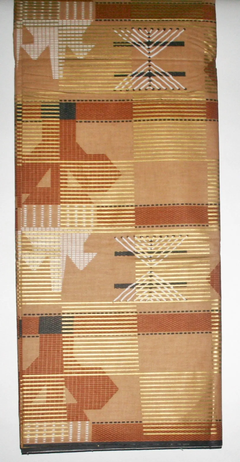 African Fabric 6 Yards Style De Woodin Wax Print Fabric Vlisco Classic