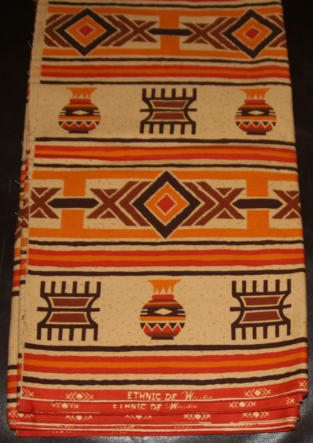 African Fabric 6 Yards Vintage Ethnic de Woodin Vlisco Classic