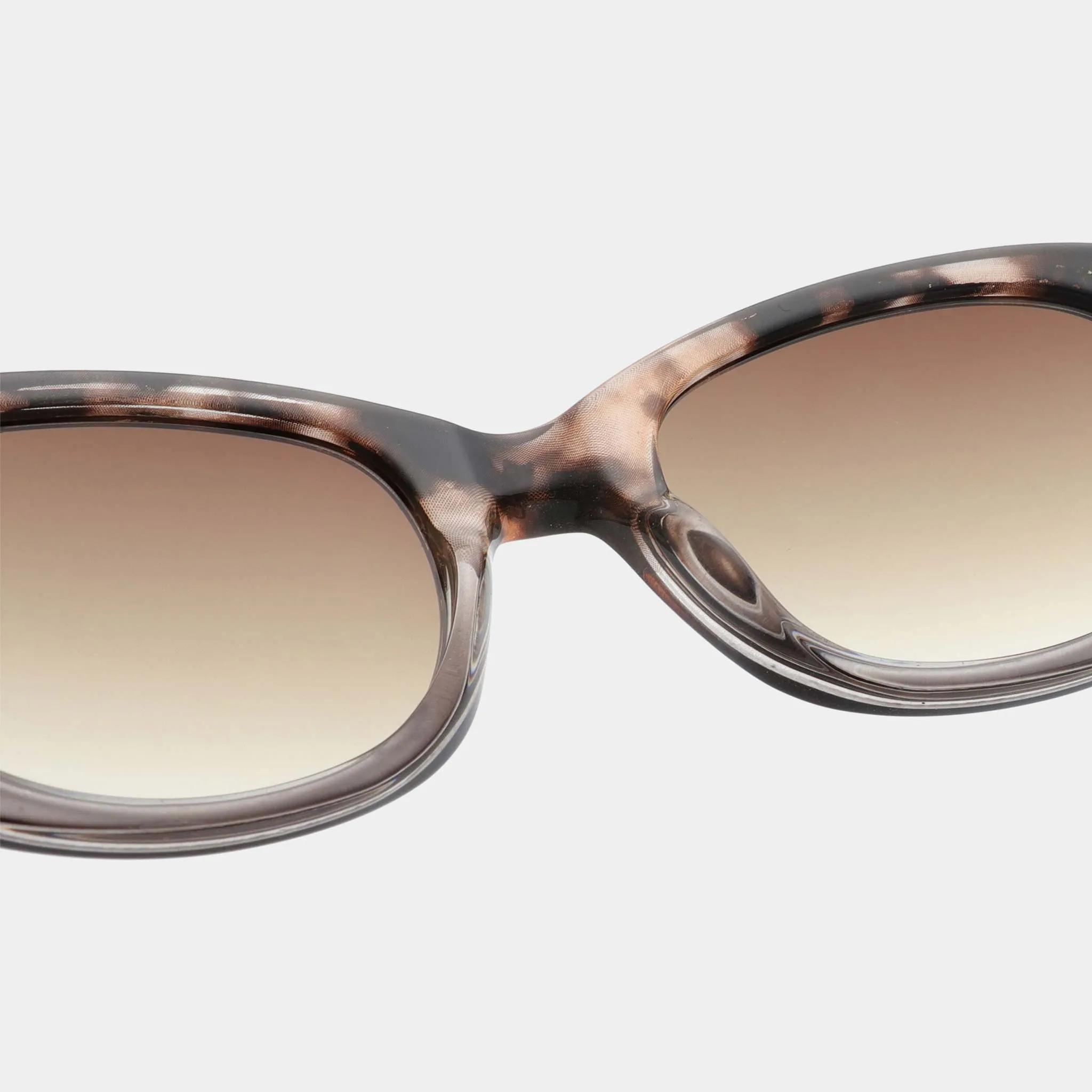 A.Kjaerbede Anma Coquina Grey Transparent Sunglasses