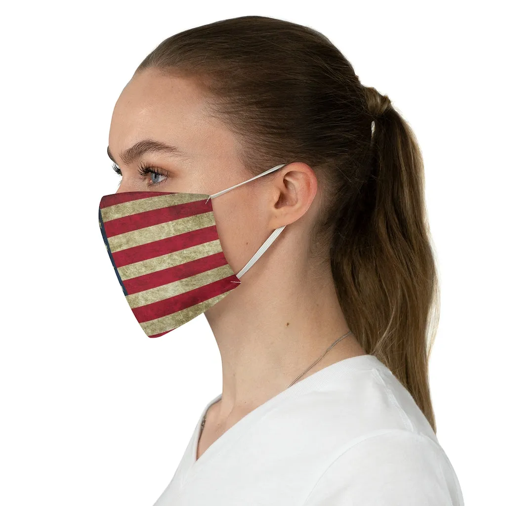 American Flag Printed Fabric Fashion Face Mask Patriotic