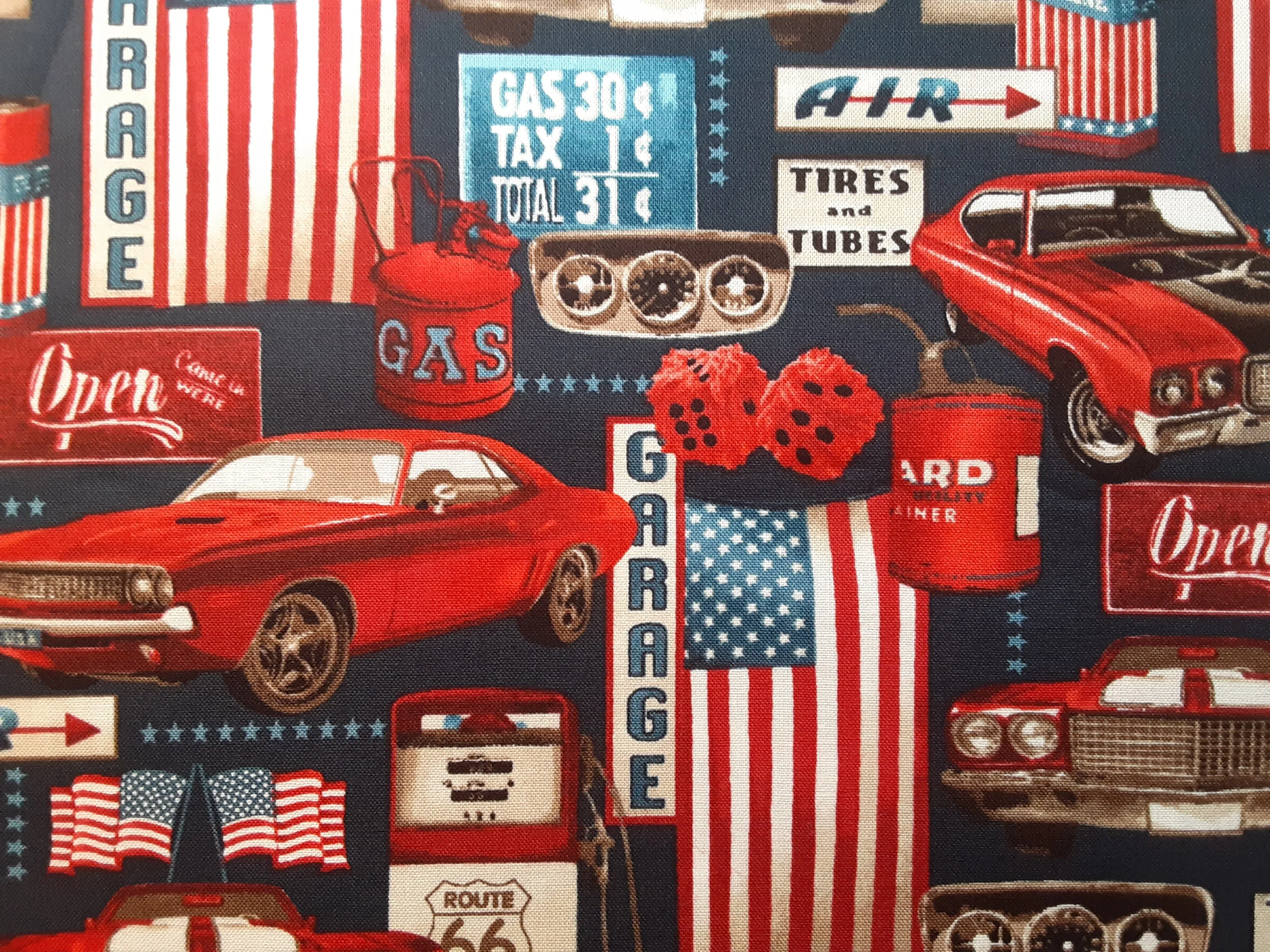 American Muscle-Garage Book Holder/Cover