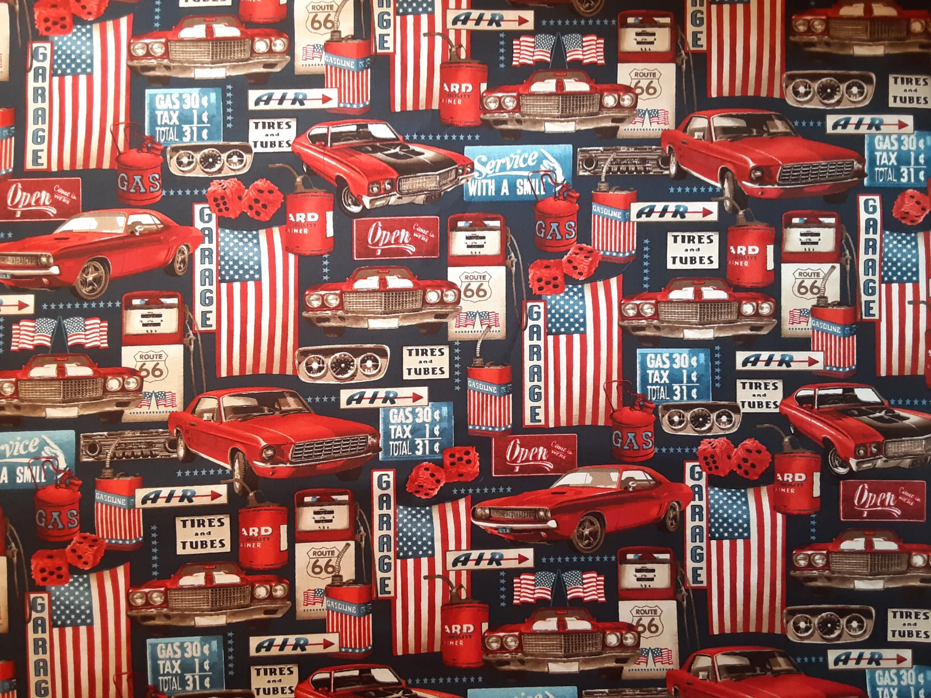 American Muscle-Garage Book Holder/Cover