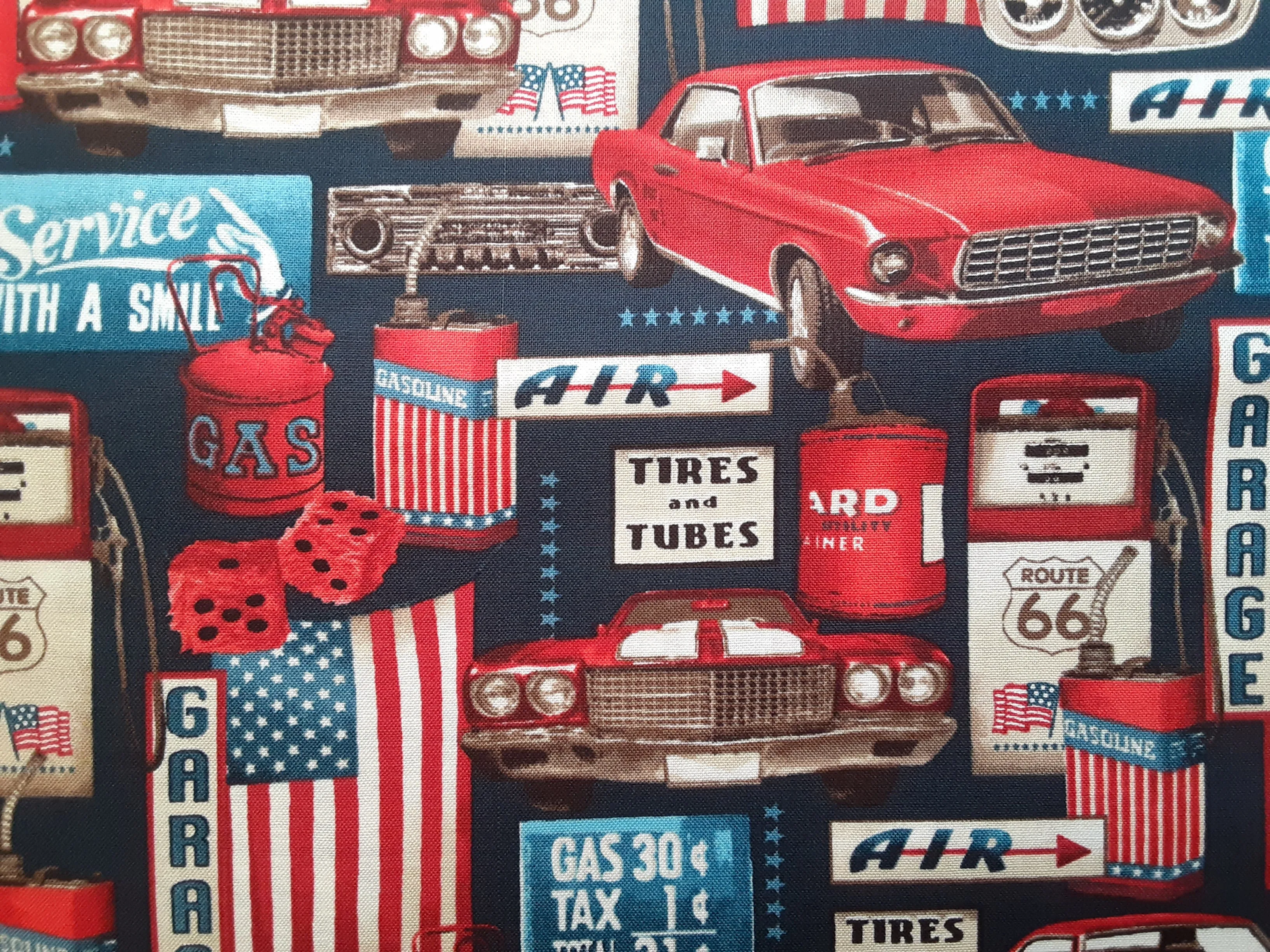 American Muscle-Garage Book Holder/Cover