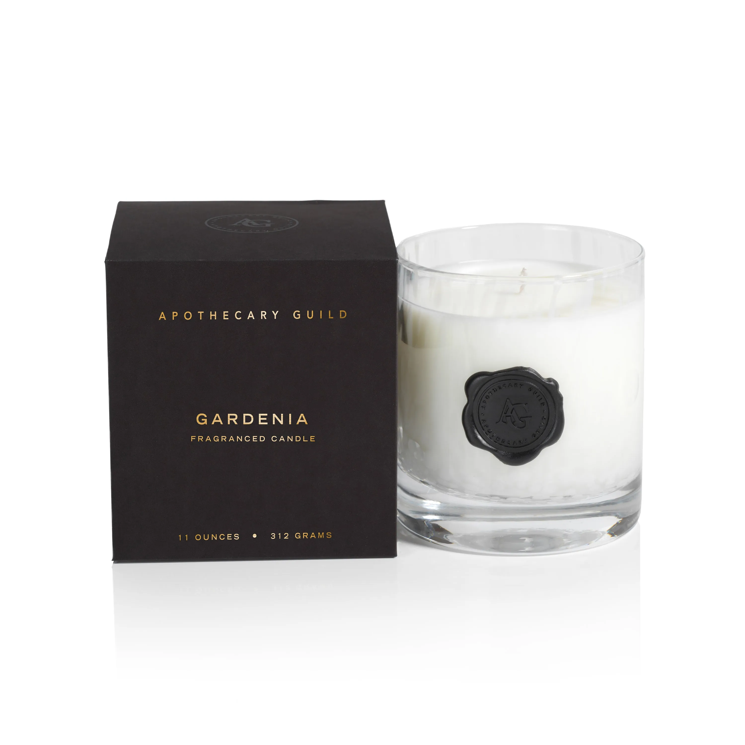 Apothecary Guild Opal 1 Wick Glass Fragranced Candle Jar