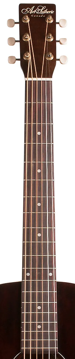 Art & Lutherie 042395 Roadhouse Bourbon Burst A/E Parlor Acoustic Electric Guitar MADE In CANADA
