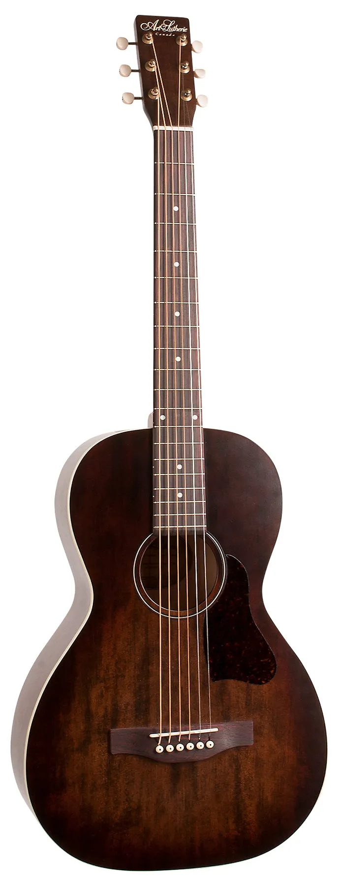Art & Lutherie 042395 Roadhouse Bourbon Burst A/E Parlor Acoustic Electric Guitar MADE In CANADA