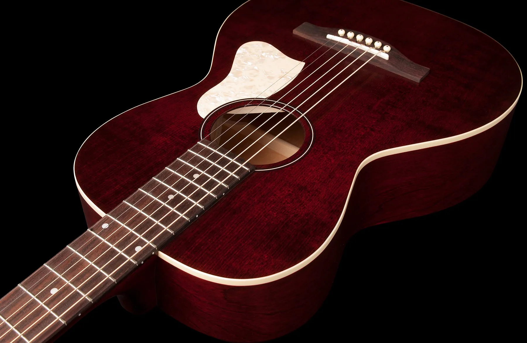 Art & Lutherie 045525 Roadhouse Tennessee Red Parlor Acoustic Guitar MADE In CANADA D