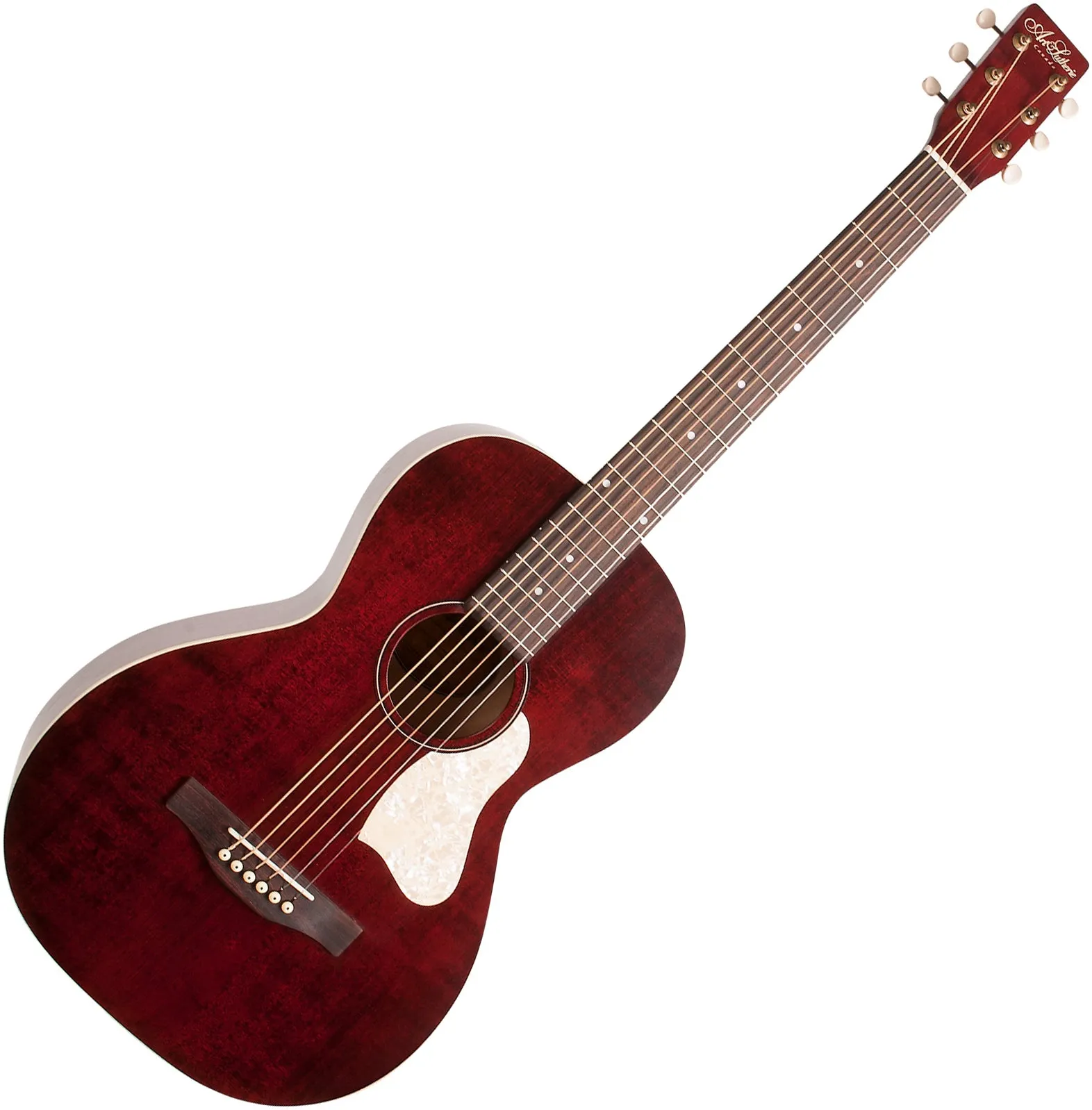 Art & Lutherie 045525 Roadhouse Tennessee Red Parlor Acoustic Guitar MADE In CANADA D