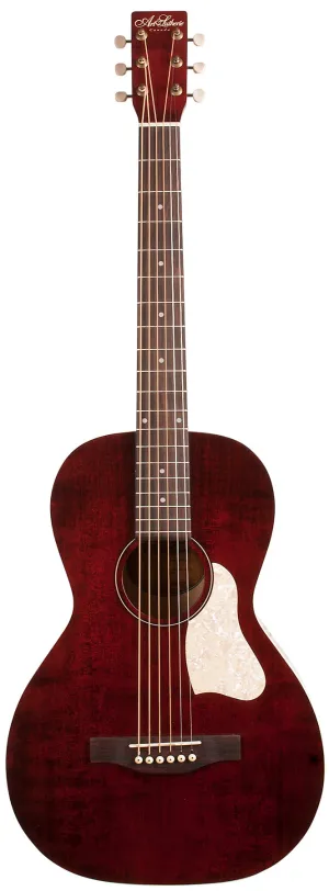 Art & Lutherie 045525 Roadhouse Tennessee Red Parlor Acoustic Guitar MADE In CANADA D