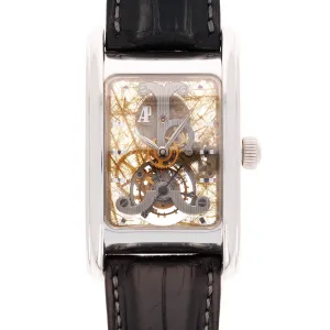 Audemars Piguet Platinum Edward Piguet Tourbillon Skeleton Watch Ref. 25924