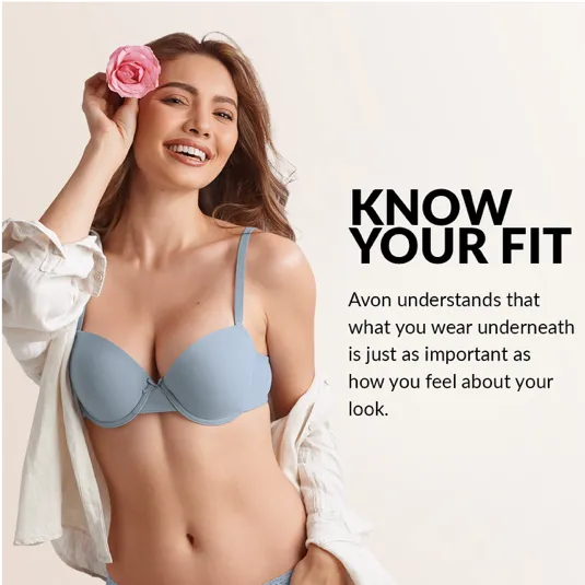 Avon Fashion Classic Carol Non-Wire 2pc Bra Set