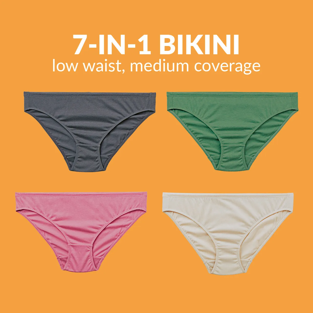 Avon Fashion Classic Patricia 7-in-1 Bikini Panty Pack