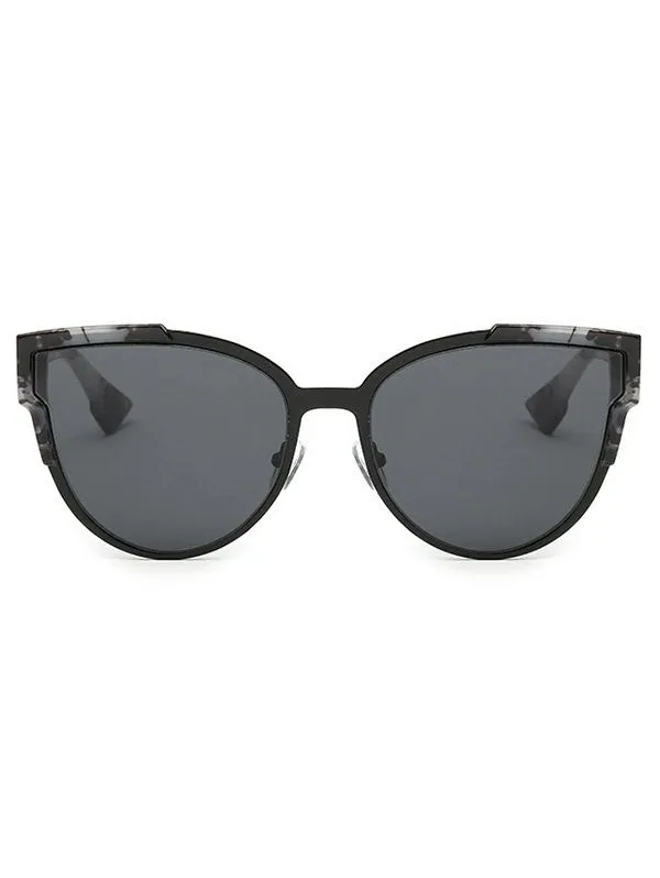 Awesome Trendsetter Print Cat Eye Sunglasses