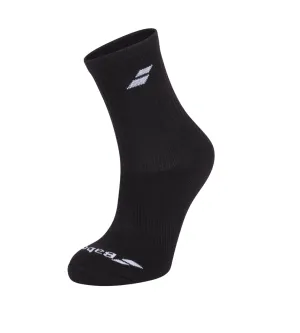 Babolat Long Badminton Socks - Black 3 Pack