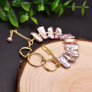 Baroque Natural Freshwater Pearl Bracelet Women Fashion Jewelry Adjustable