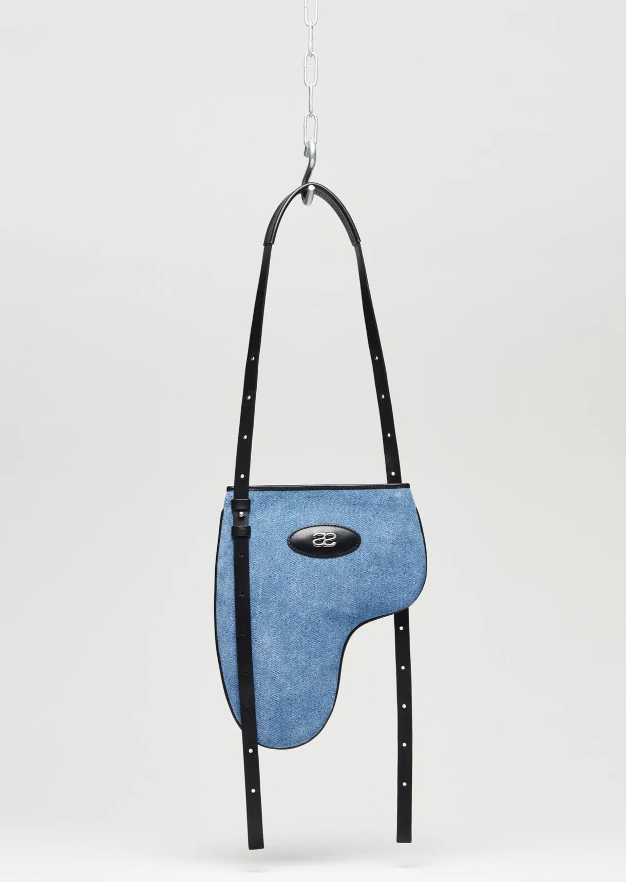Bellatrix - Suede Denim & Black