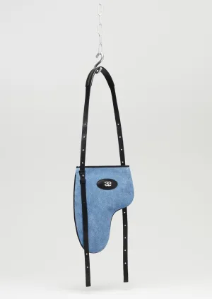 Bellatrix - Suede Denim & Black